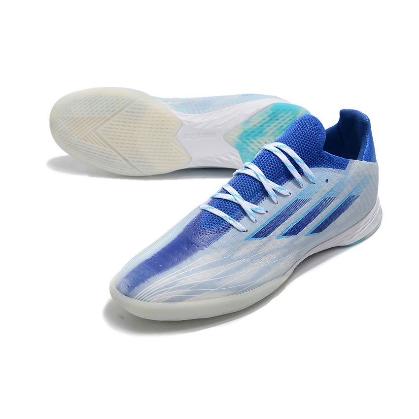 Adidas X Speedflow.1 IN White Legacy Indigo Sky Rush