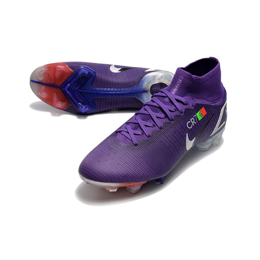 Cr7 purple new arrivals cleats