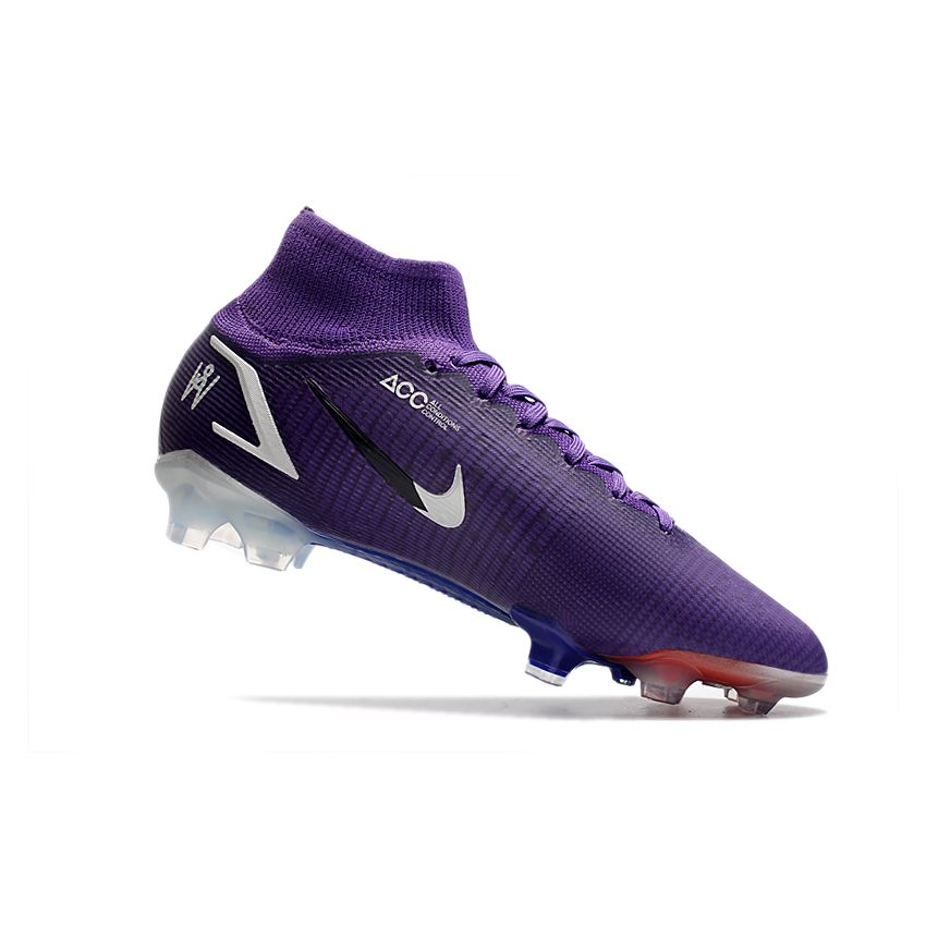Nike mercurial purple and silver hotsell