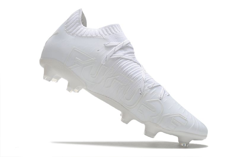 puma soccer cleats white