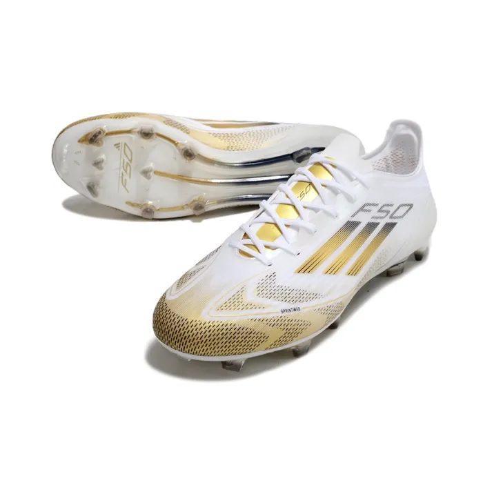 adidas F50 Elite FG Gold White
