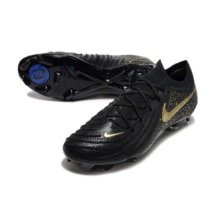 Nike Phantom GX II Elite FG - Black/Metallic Vivid Gold