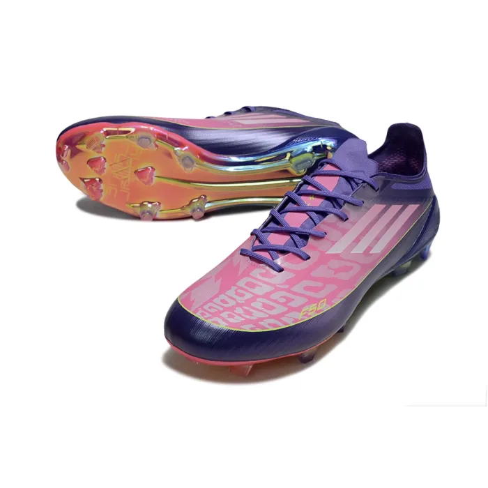 Adidas F50 Elite FG Pink Purple Yellow