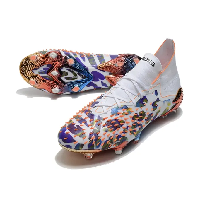 adidas Predator Freak .1 Vegan FG Paul Pogba X Stella McCartney - Footwear White_Core Black_Signal Orange LIMITED EDITION