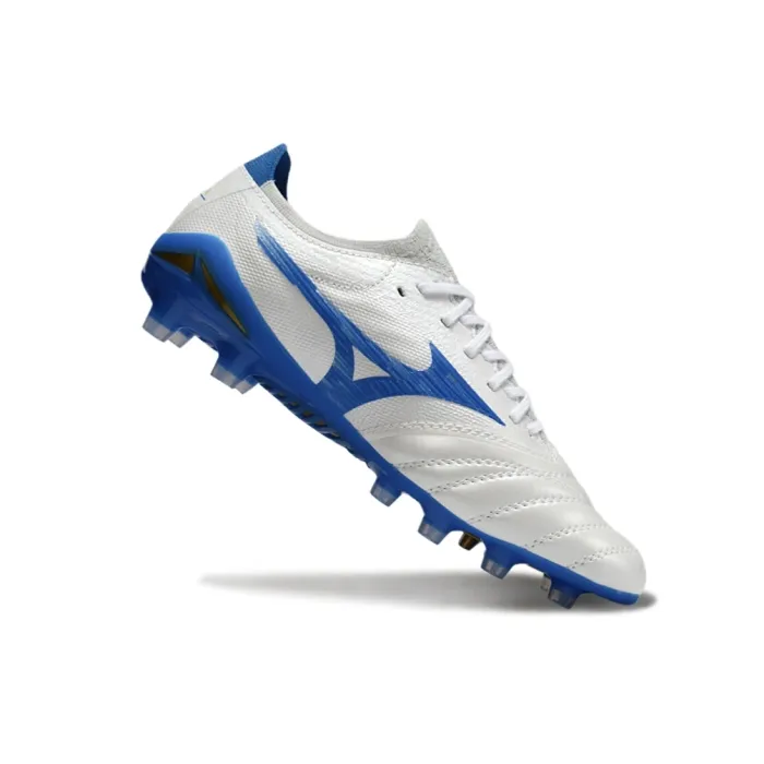 Mizuno Morelia Neo IV BATE Made In Japan FG White Blue