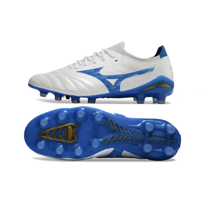 Mizuno Morelia Neo IV BATE Made In Japan FG White Blue