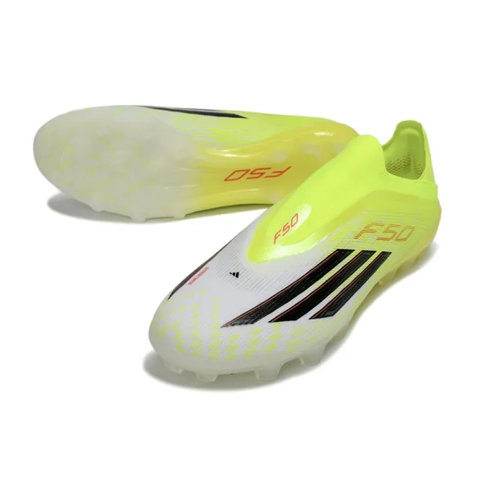 adidas F50 Elite Laceless AG-Pro Team Solar Yellow Core Black Lucid Red