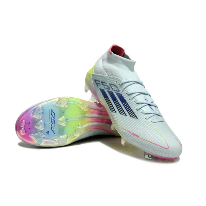 adidas F50 Elite Mid FG - Almost Blue/Semi Lucid Blue/Semi Solar Yellow
