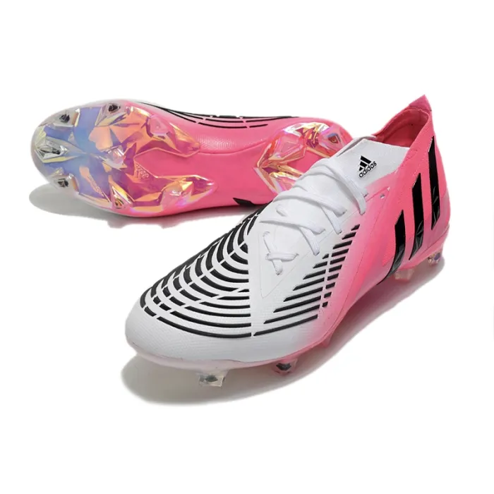 adidas Predator Edge LZ .1 FG Unite Football - Solar Pink Core Black Footwear White LIMITED EDITION