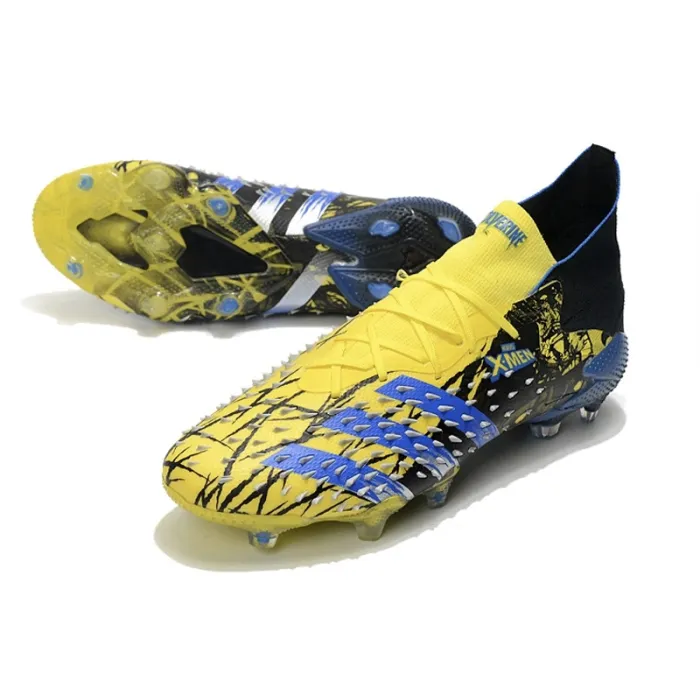 Adidas Predator Freak.1 FG Bright Yellow Silver Metallic Core Black
