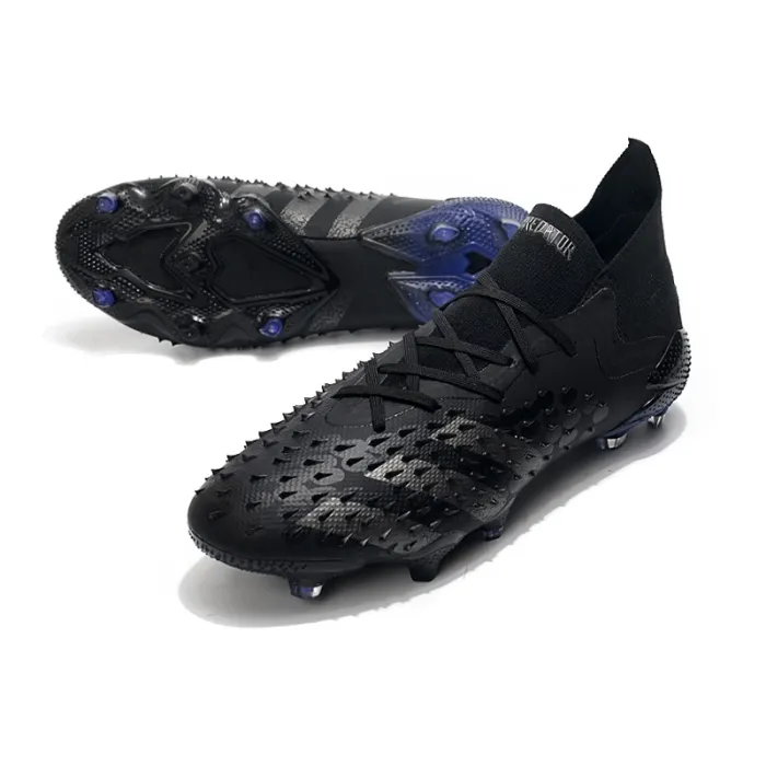 Adidas Predator Freak.1 FG Core Black Iron Metallic Sonic Ink