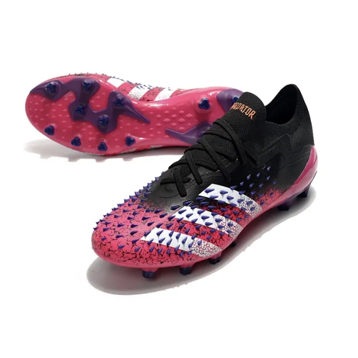 Adidas Predator Freak.1 Low AG Core Black White Shock Pink