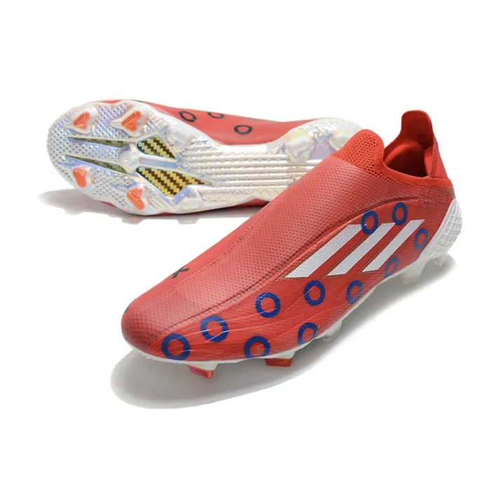 adidas X Speedflow + FG 11_11 - Vivid Red_Footwear White_Bold Blue