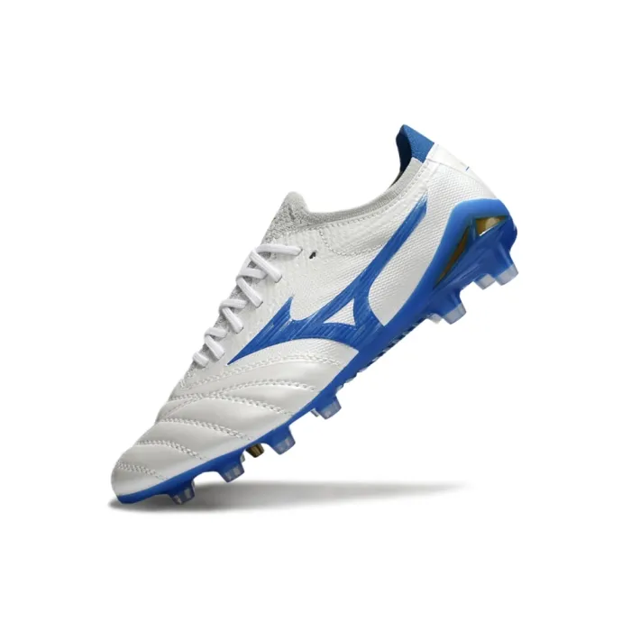 Mizuno Morelia Neo IV BATE Made In Japan FG White Blue