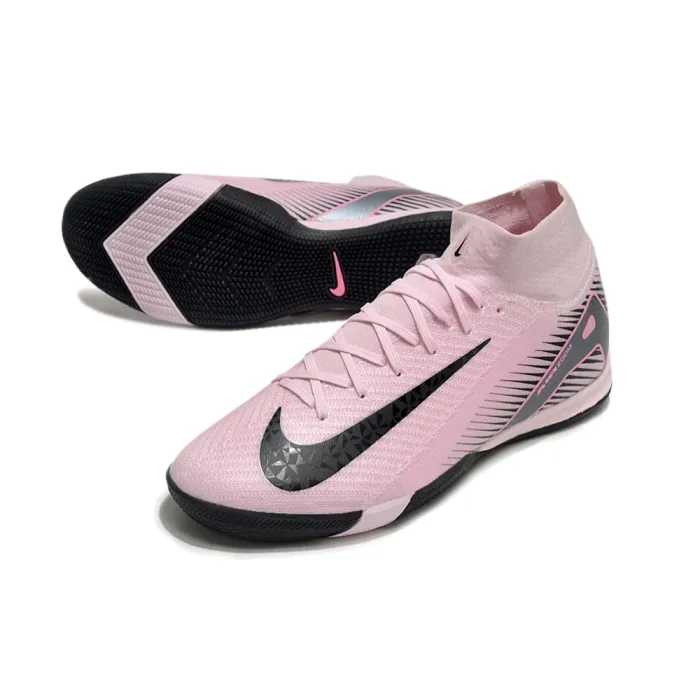 Nike Air Zoom Mercurial Superfly 10 Elite IC Pink Black