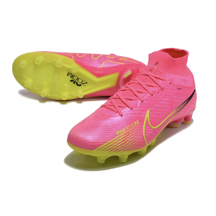 Nike Air Zoom Mercurial Superfly 9 Elite AG-Pro Luminous - Pink Blast Volt Gridiron