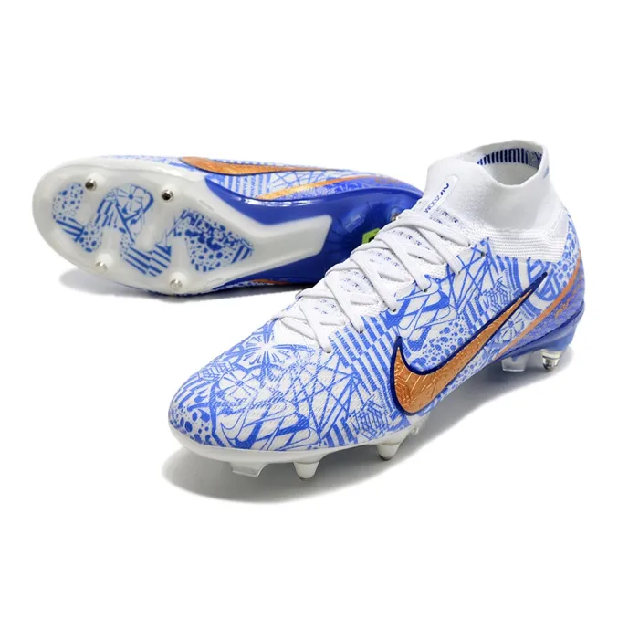 Nike Air Zoom Mercurial Superfly IX Elite SG-PRO White Metallic Copper Concord