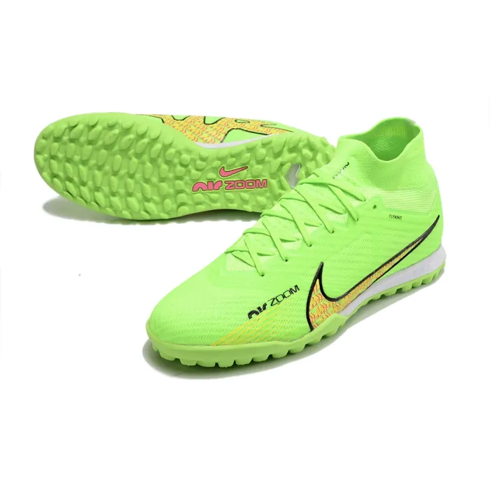 Nike Air Zoom Mercurial Superfly IX Elite TF Green Black Pink