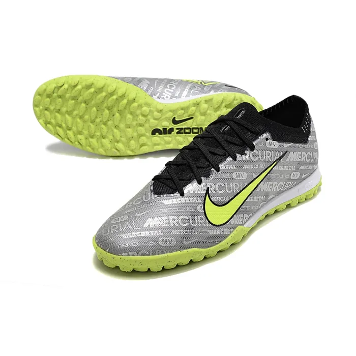 Nike Air Zoom Mercurial Vapor 15 Elite XXV TF - Silver_Black_Yellow