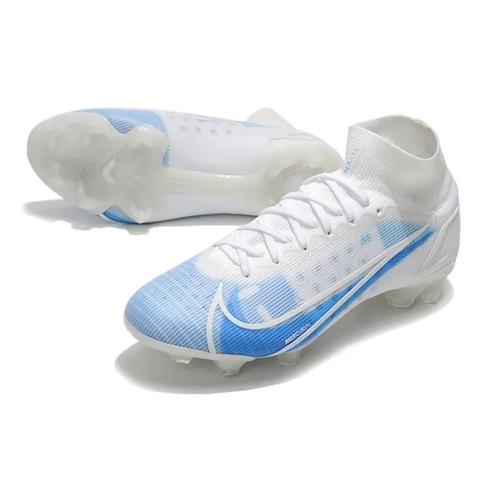 Nike Mercurial Superfly 8 Elite FG White Blue