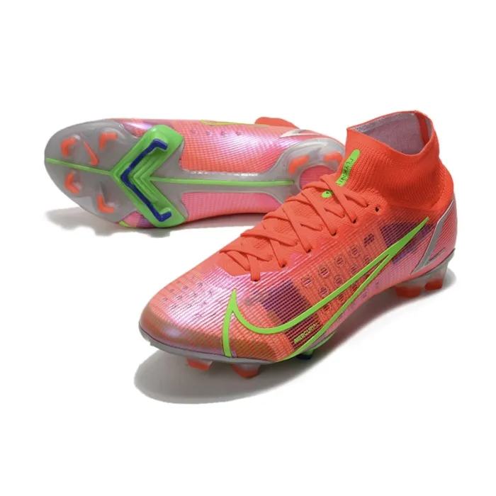 Nike Mercurial Superfly VIII Elite FG Bright Crimson Metallic Silver