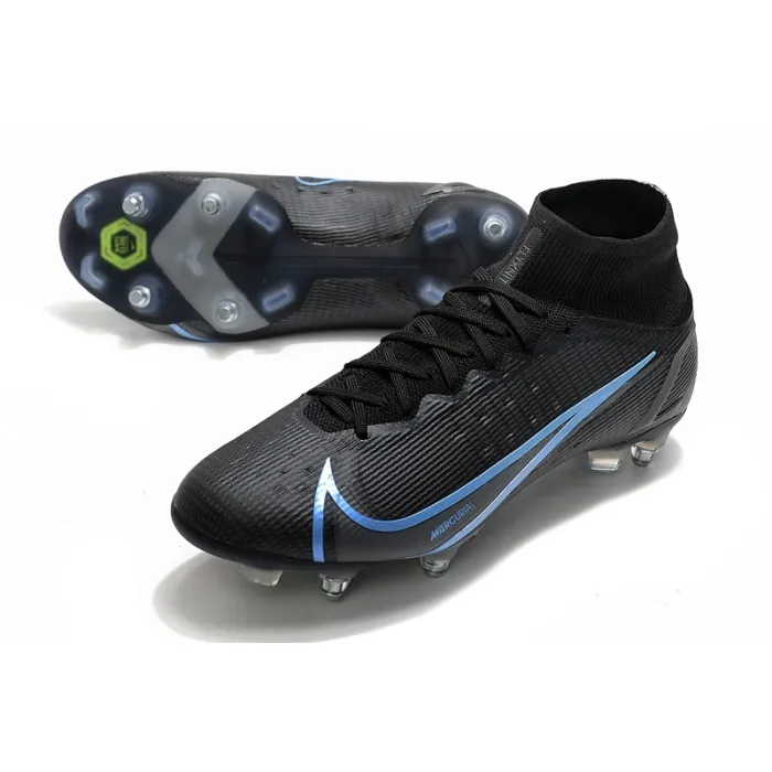 Nike Mercurial Superfly VIII Elite SG-PRO AC Black Black Iron Grey