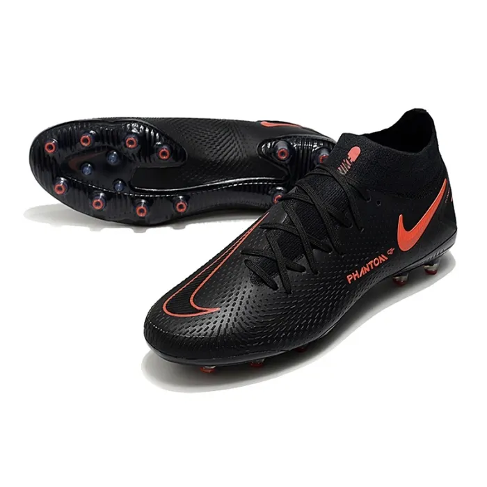 Nike Phantom GT Elite DF AG Black Chile Red Dark Smoke Grey