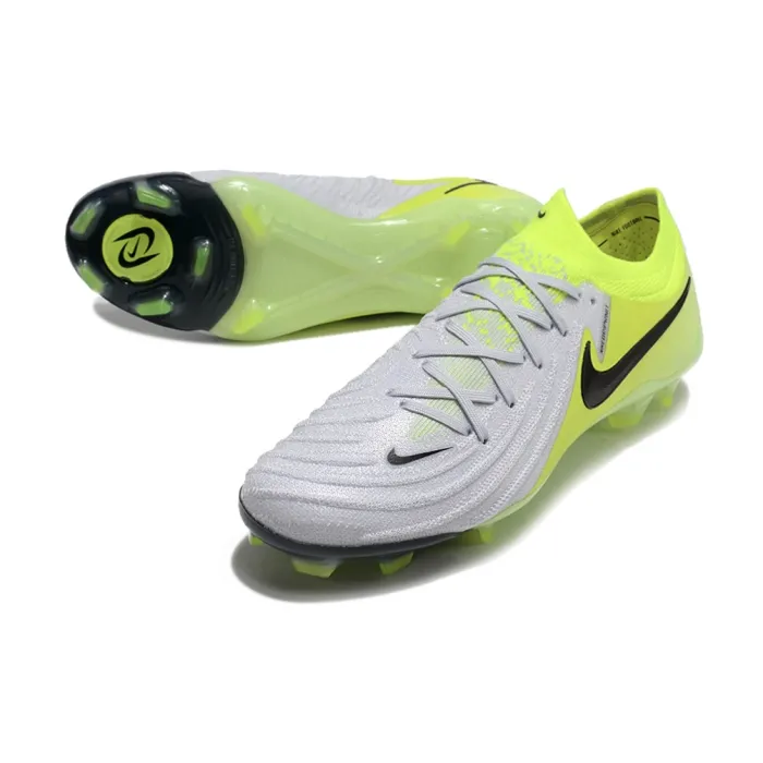 Nike Phantom GX II Elite FG Mad Voltage - Metallic Silver/Black/Volt