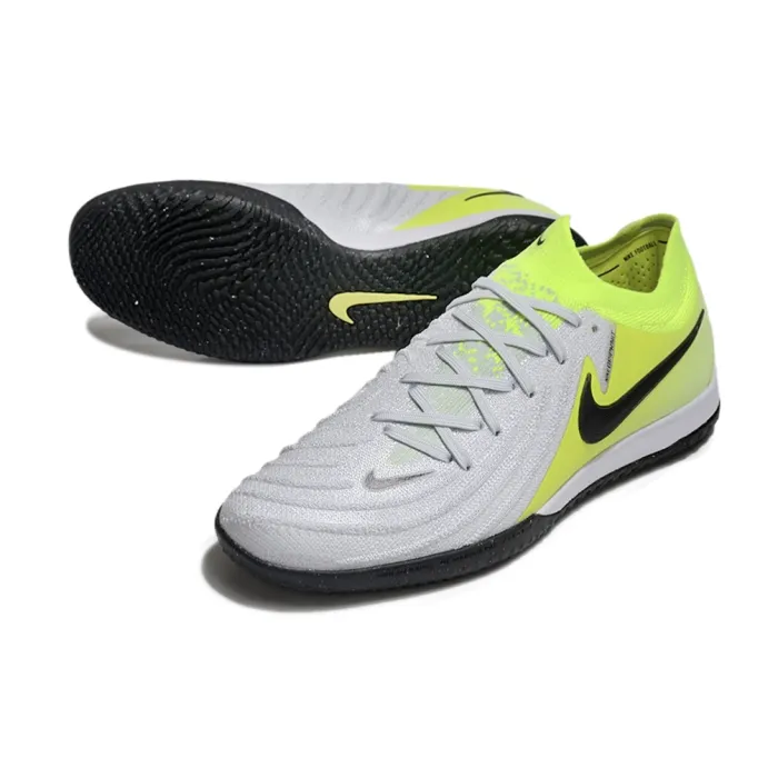 Nike Phantom GX II Elite IC Mad Voltage - Metallic Silver/Black/Volt