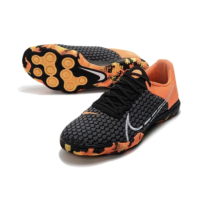 Nike React Gato IC Black White Total Orange Dark Smoke Grey