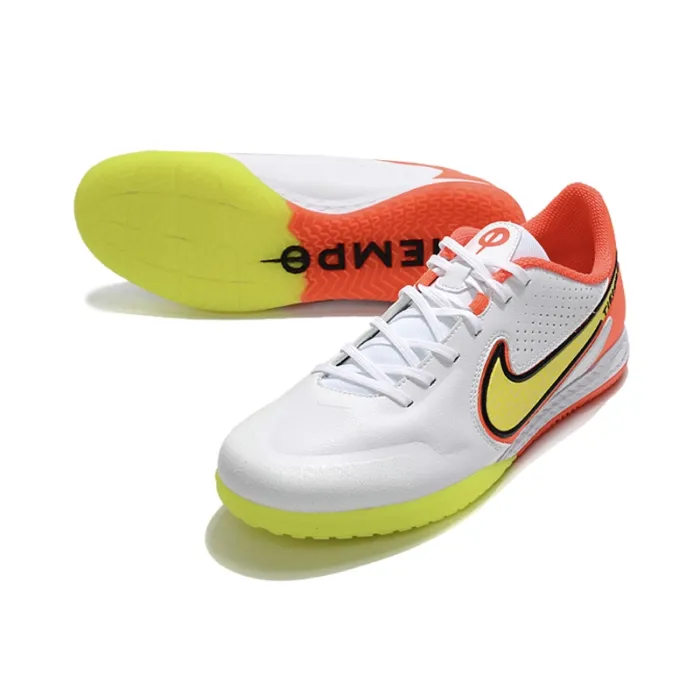 Nike Tiempo Legend IV Elite IC White Volt Bright Crimson