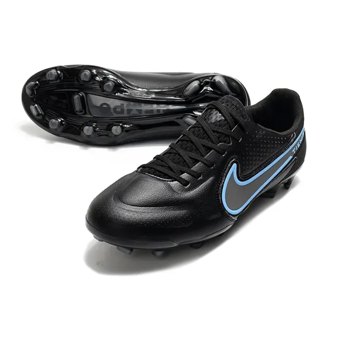 Nike Tiempo Legend IX Elite FG Black Black Iron Grey