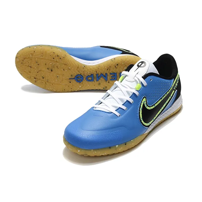 Nike Tiempo React Legend 9 Pro IC - Photo Blue Neo Yellow Black