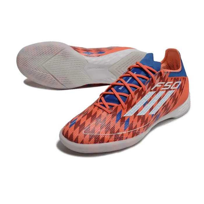 Thomas Müller x Adizero F50 Pro IN Raumdeuter - Solar Red/Cloud White/Red