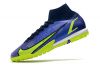 Nike Mercurial Superfly 8 Elite TF Football Boots - Sapphire  Volt  Blue Void