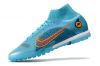 Nike Mercurial Superfly 8 Elite TF Blueprint - Chlorine Blue_Laser Orange_Marina