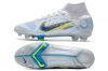 New Nike Mercurial Superfly 8 Elite FG The Progress - Football Grey_Blackened Blue