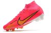 Nike Air Zoom Mercurial Superfly 9 Elite FG - Pink_White_Black_Volt