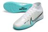 Nike Air Zoom Mercurial Superfly Elite 9 IC White Baltic Blue Laser Pink