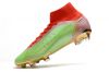 Nike Mercurial Superfly 8 Elite FG Green Red Gold