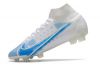 Nike Mercurial Superfly 8 Elite FG White Blue