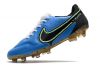 Nike Tiempo Legend 9 Elite FG Photo Blue Neon Yellow Black