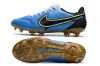 Nike Tiempo Legend 9 Elite FG Photo Blue Neon Yellow Black