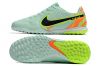 Nike Tiempo Legend 9 Pro TF Bonded - Green/Blackened Blue/Total Orange