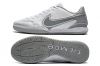 Nike Tiempo React Legend 9 Pro IC - White Chrome Wolf Grey Pure Platinum