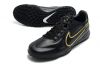 Nike Tiempo React Legend 9 Pro TF Shadow - Black Metallic Dark Grey Anthracite