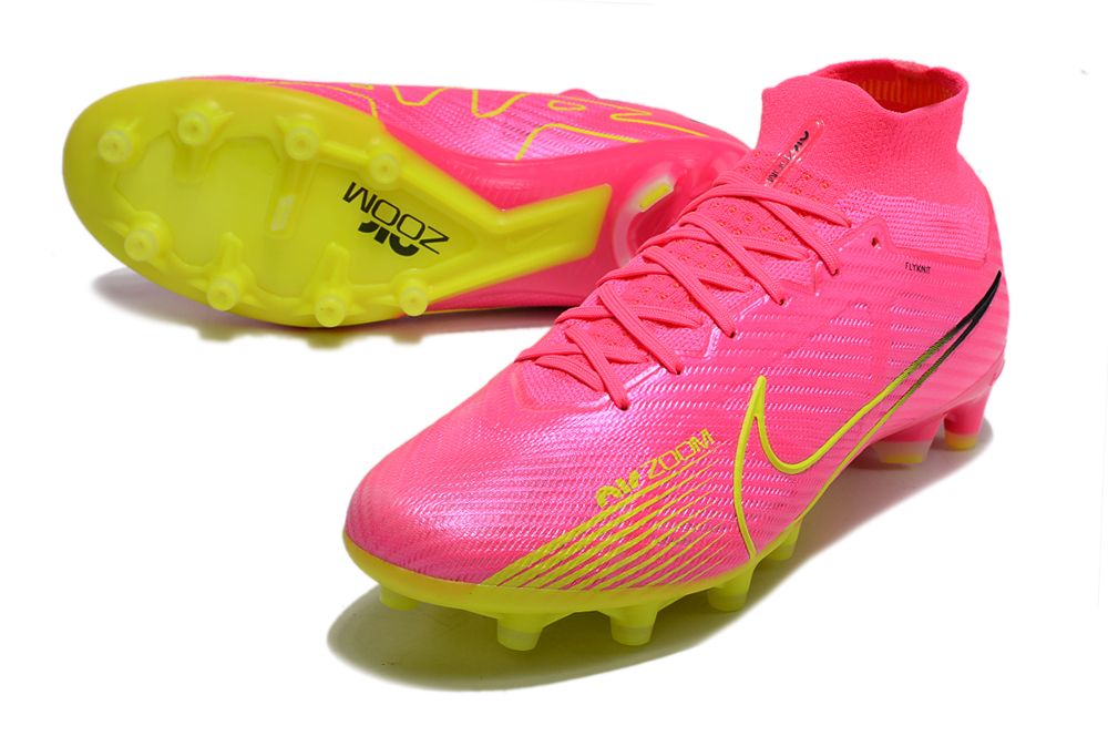 Nike pink soccer cleats top