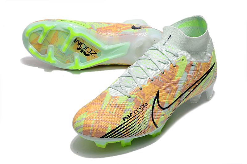 Nike mercurial green and orange deals