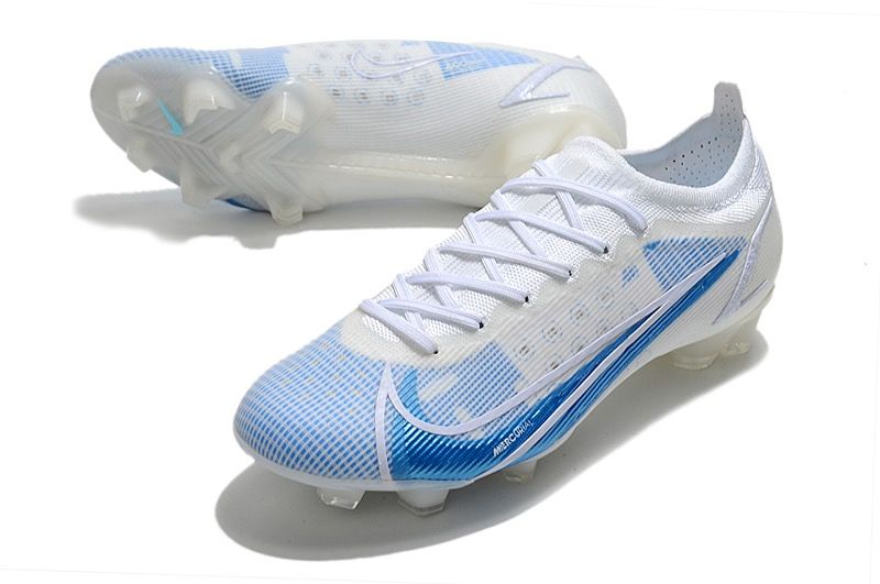 Nike mercurial vapor xii elite fg - white/white/hydrogen blue 2025