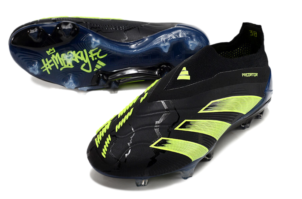 adidas Predator Elite Laceless SG Stealth Victory - Core